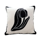 SOGA 45cm Abstract Swan Pillowcase