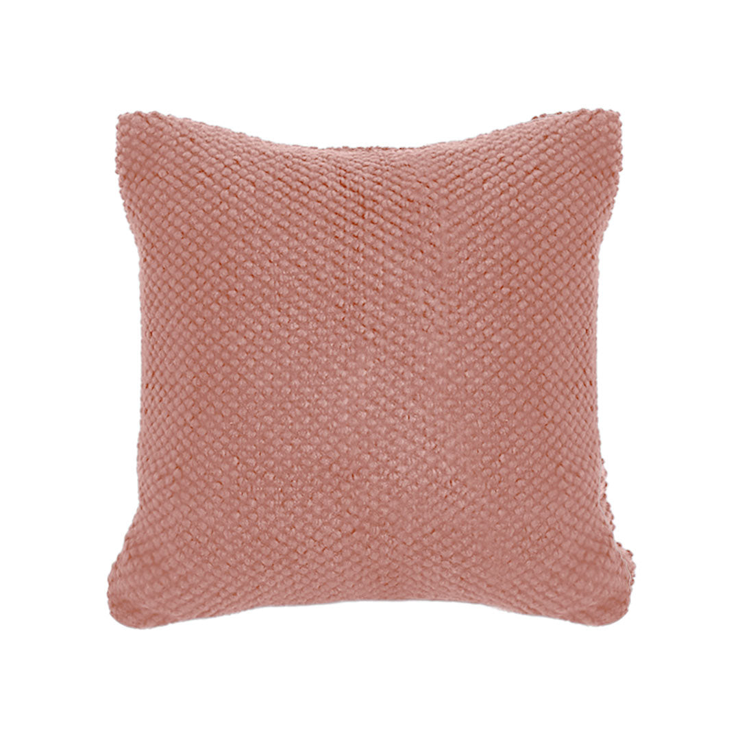 SOGA 45cm Textured Coral Pillowcase