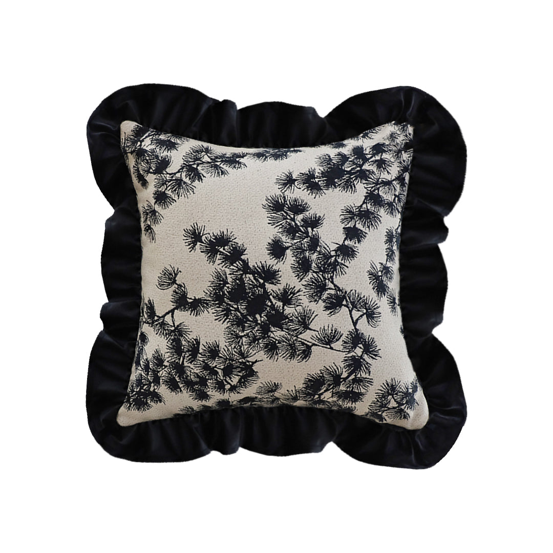 SOGA 45cm Vintage Floral Decorative Pillow Cover