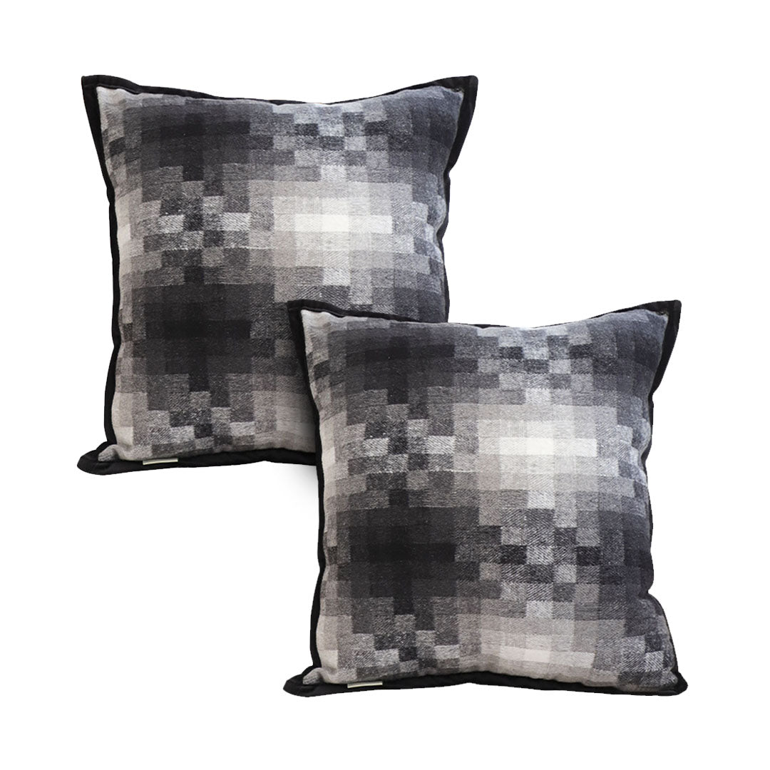 SOGA 2X 45cm Pixelated Comfort Square Pillowcase