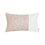 SOGA 30x50cm Chic Leopard Print & Solid Ivory Decorative Pillowcase