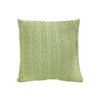 SOGA 45cm Cable Knit Fresh Pillowcase
