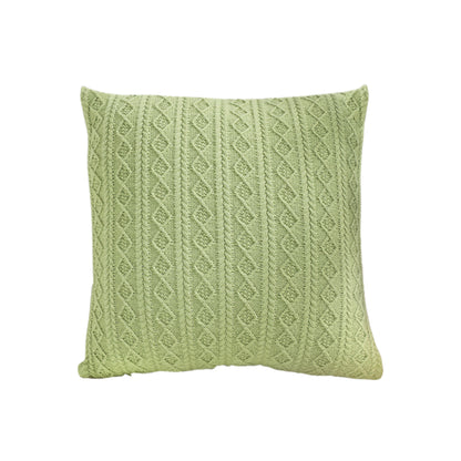 SOGA 45cm Cable Knit Fresh Pillowcase