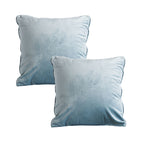 SOGA 2X 45cm Powder Blue Velvet Pillowcase – Luxurious Soft Cushion Covers for Elegant Home Décor