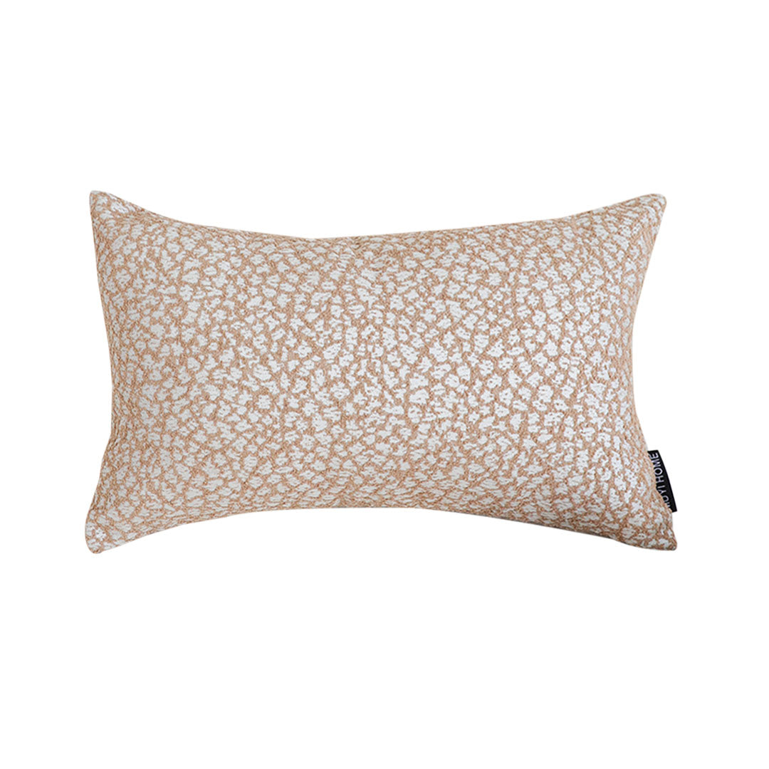 SOGA 30x50cm Accessorize Dezi Cream Geometric Lumbar Pillowcase