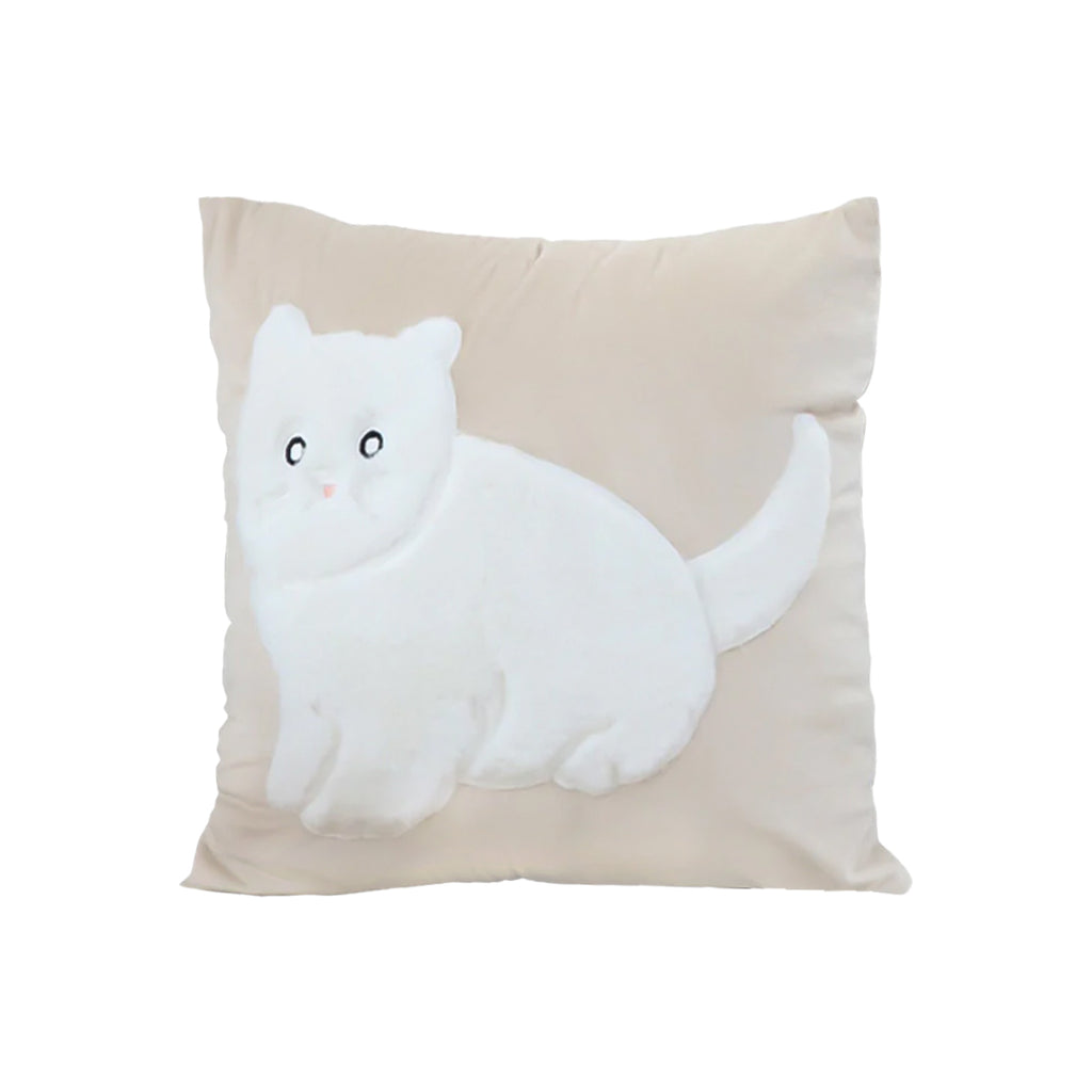 SOGA 45cm Adorable Cat Silhouette Pillowcase