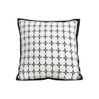 SOGA 45cm Nordic square Shape Monochrome Pattern Pillowcase