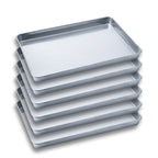 SOGA 6X Aluminium Oven Baking Pan Cooking Tray for Bakers Gastronorm 60*40*5cm