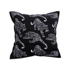 SOGA 45cm Bold Panther Black Pillowcases