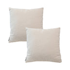SOGA 2X 45cm Luxe White Rectangular Lumbar Pillowcase
