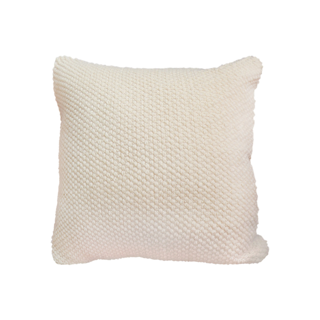 SOGA 45cm Textured Cream Pillowcase