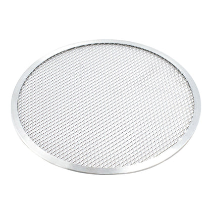 SOGA 8-inch Round Seamless Aluminium Nonstick Commercial Grade Pizza Screen Baking Pan