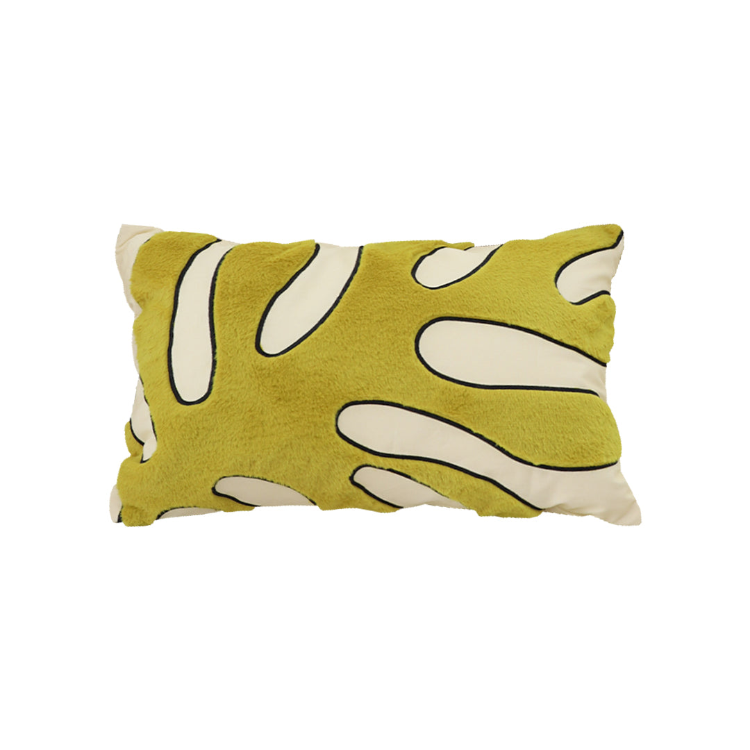 SOGA 38x60cm Coral Branch Pillowcase (Yellow)