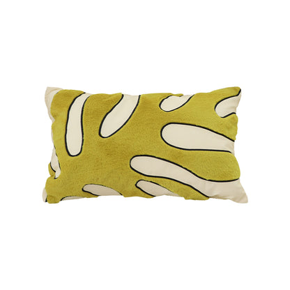 SOGA 38x60cm Coral Branch Pillowcase (Yellow)