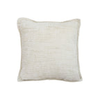 SOGA 45cm Cozy Cream Textured Throw Pillowcase