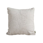 SOGA 45cm Vibrant Floral Linen Pillowcase – Neutral Beige