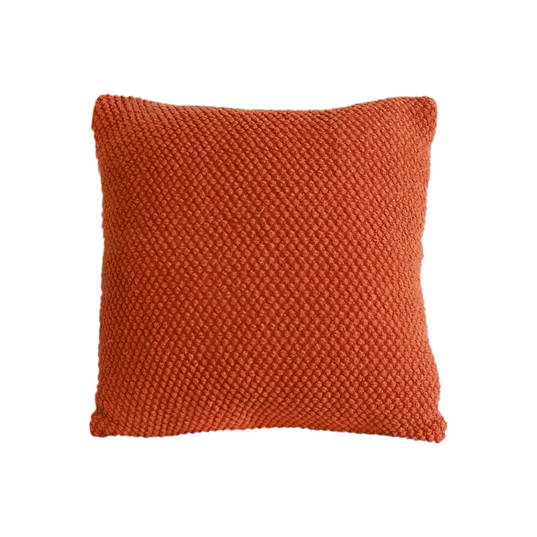 SOGA 45cm Textured Rust Pillowcase