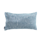 SOGA 30x50cm Blue Geometric Lumbar Pillowcase for Indoor & Outdoor Home Decor