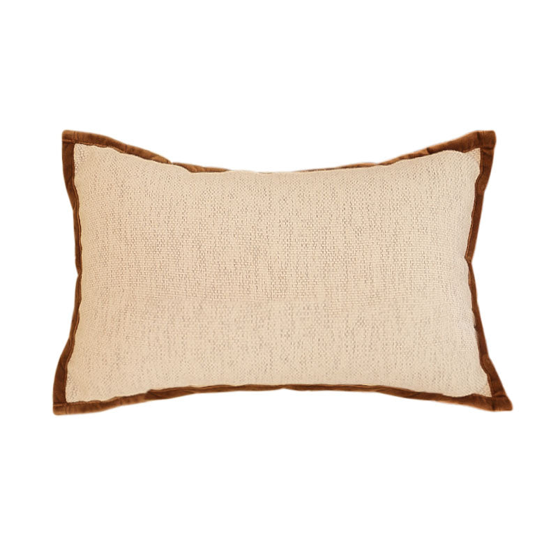 SOGA 30x50cm Vintage Off-White Decorative Pillowcase