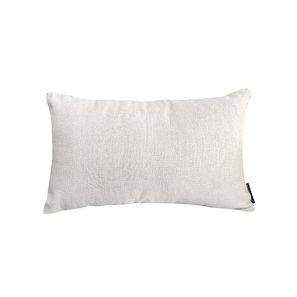 SOGA 30x50cm Luxe White Rectangular Lumbar Pillowcase