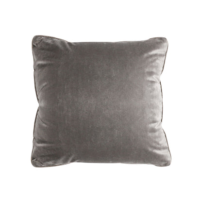 SOGA 45cm Velvet Pillowcase (Dove Gray)