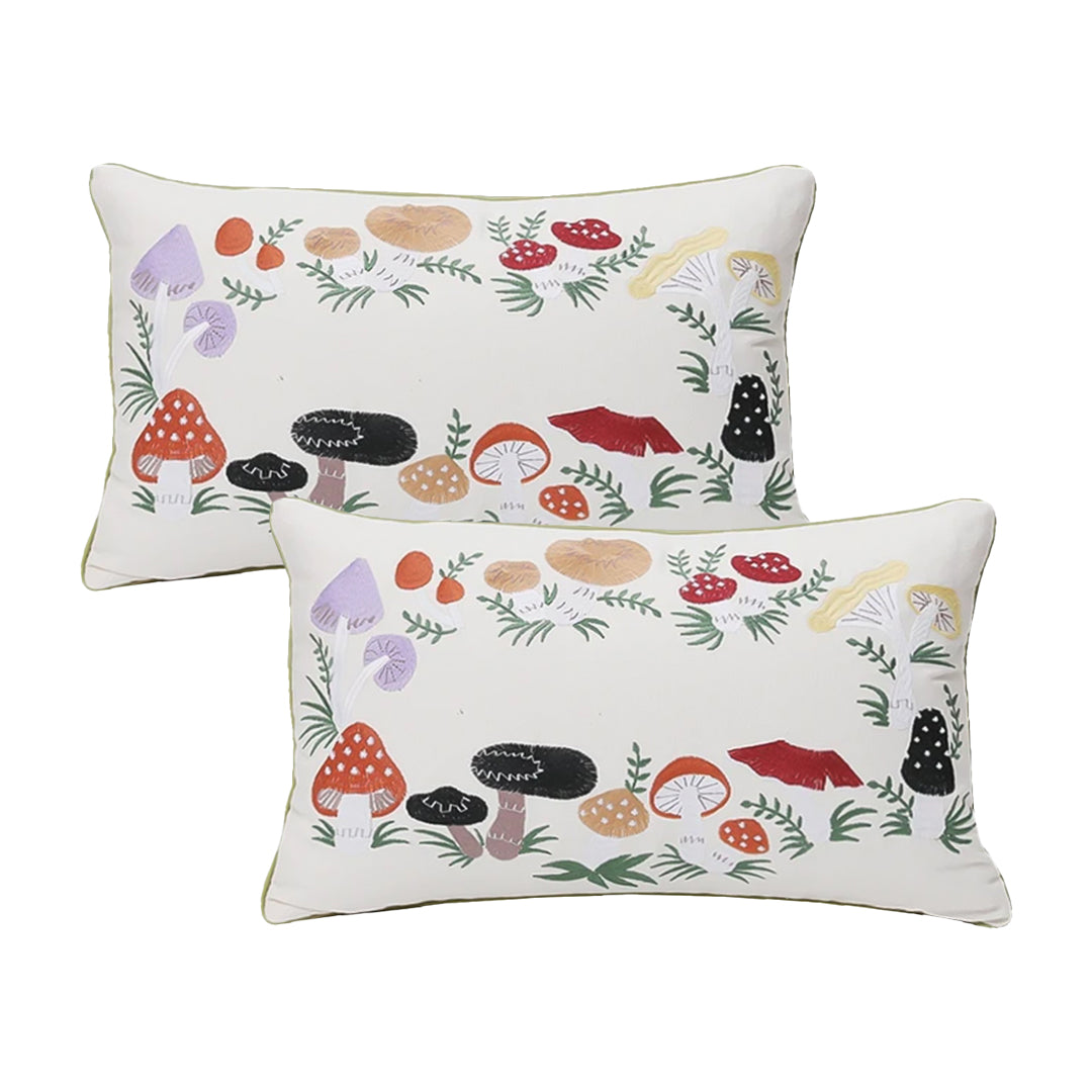 SOGA 2X 30x50cm Floral Butterfly Pillowcase