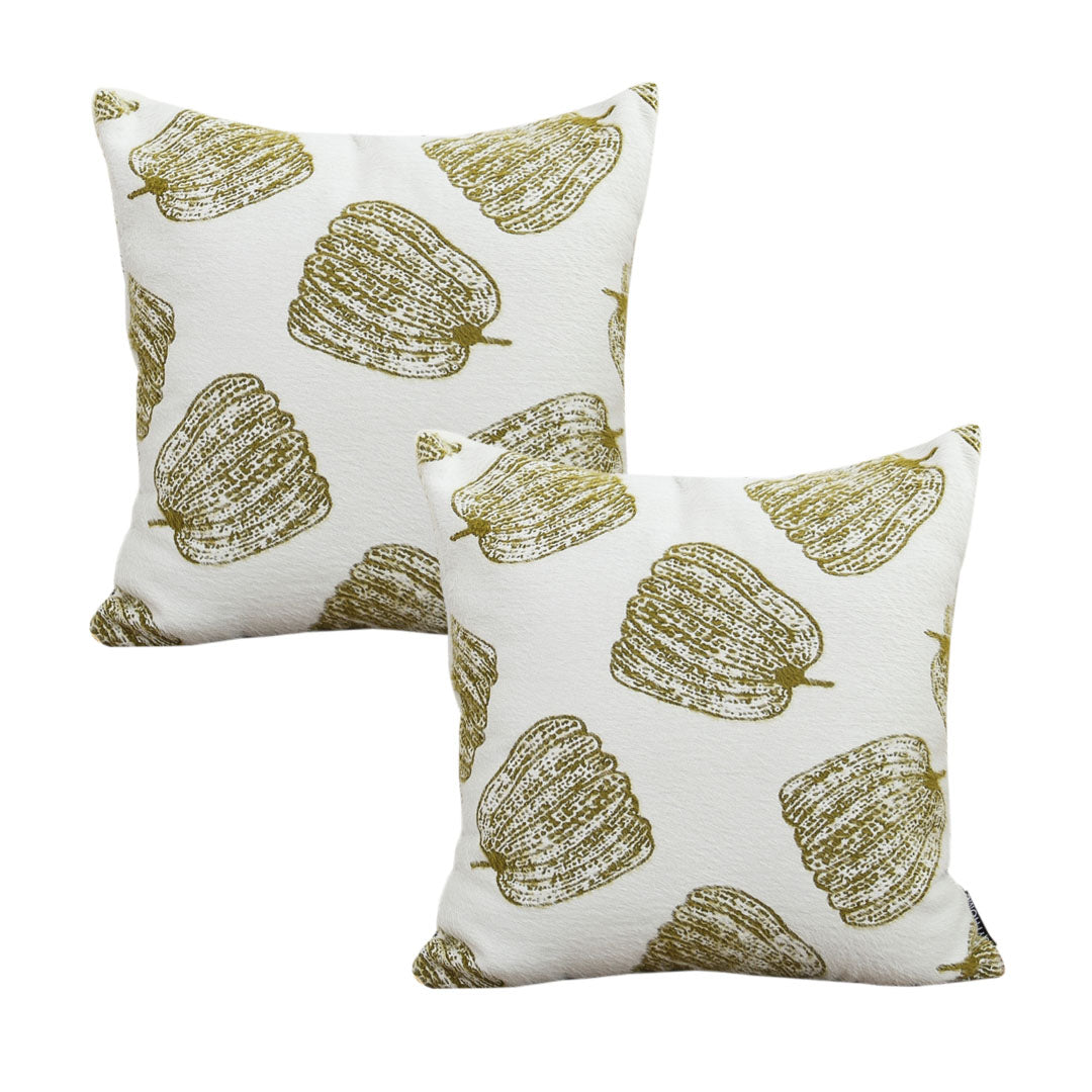 SOGA 2X 45cm Harvest Patch” Rustic Pumpkin Decorative Pillowcase