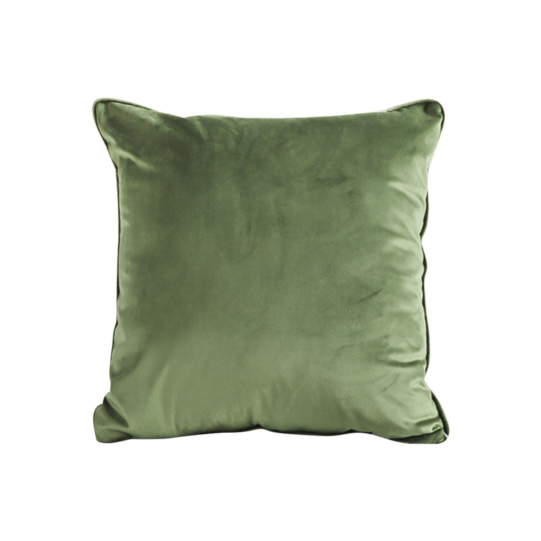 SOGA 45cm Velvet Pillowcase (Sage Green)