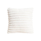 SOGA 45cm Boho Cream Tassel Throw Pillow Cover