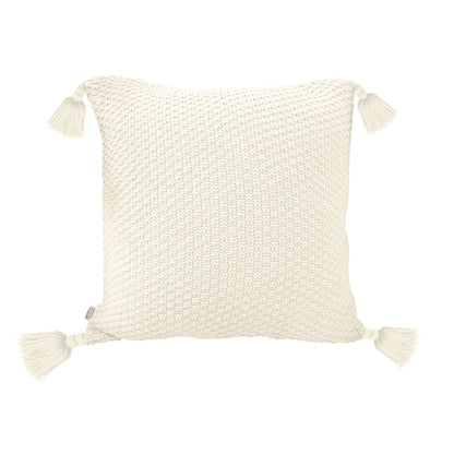 SOGA 50cmTextured Pillowcase (Cream White)