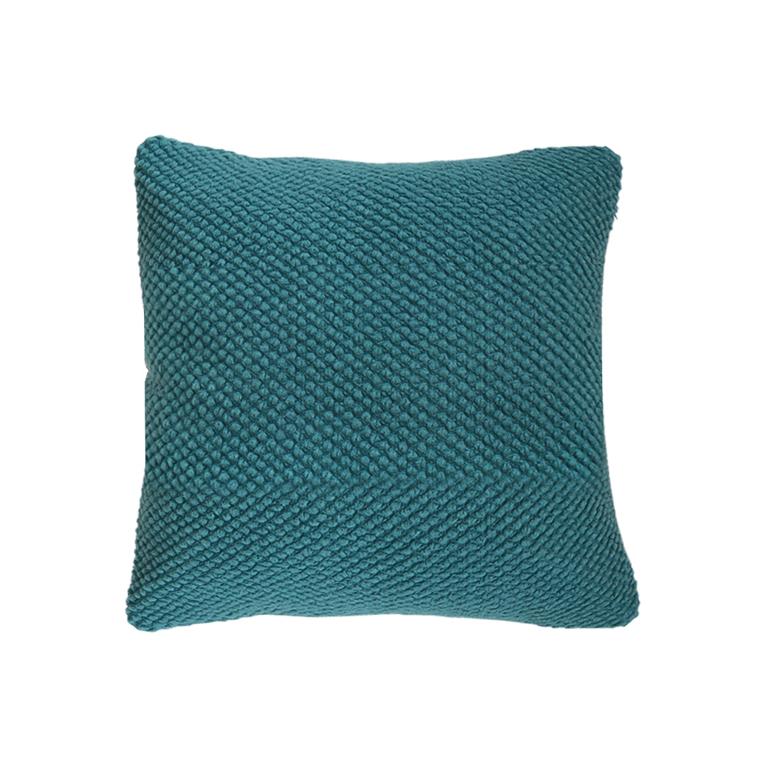 SOGA 45cm Textured Teal Pillowcase