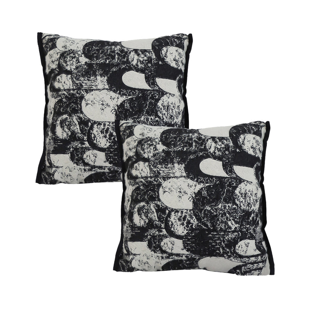 SOGA 2X 30X50cm Neutral Wood-Texture Pillowcase
