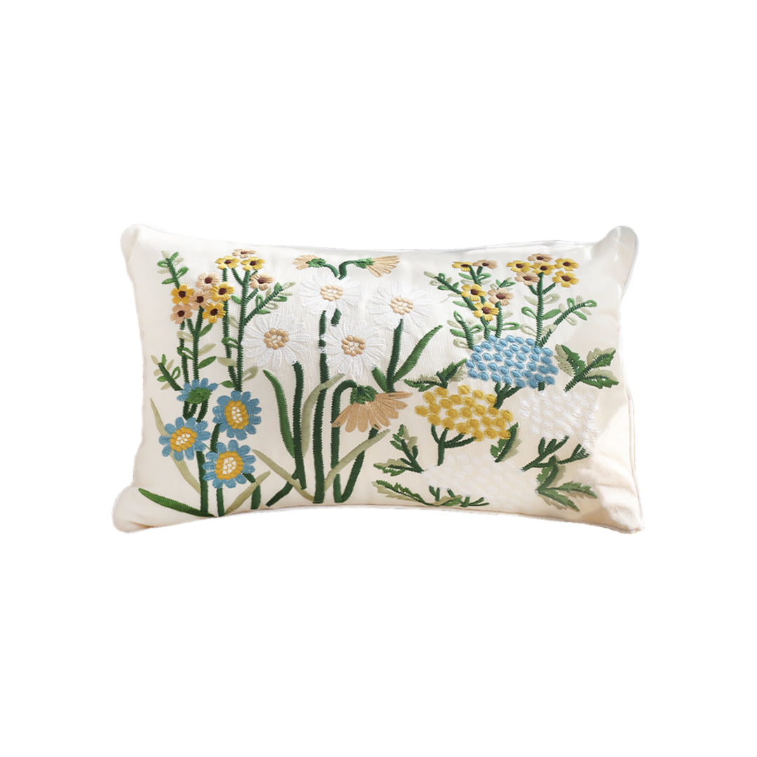 SOGA 30x50cm Botanical Meadow Pillowcase