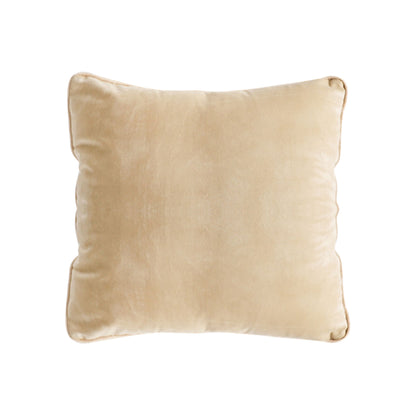 SOGA 45cm Velvet Pillowcase (Champagne Beige)