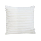 SOGA 45cm Elegant White Textured Pillowcase