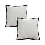 SOGA 2X 45cm french style solid texture throw Pillowcase