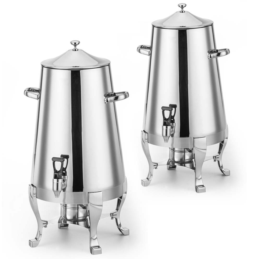 SOGA 2x Stainless Steel 13L Juicer Water Milk Coffee Pump Beverage Drinking Utensils