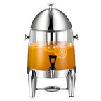 SOGA Stainless Steel 3.2 Gal Beverage Dispenser Hot and Cold Juice Water Tea Chafer Urn Buffet Drink Container Jug