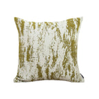 SOGA 45cm Moss-White Cascade Brushstroke Decorative Pillowcase