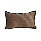 SOGA 30x50cm Textured Wave Lumbar Pillow Cover