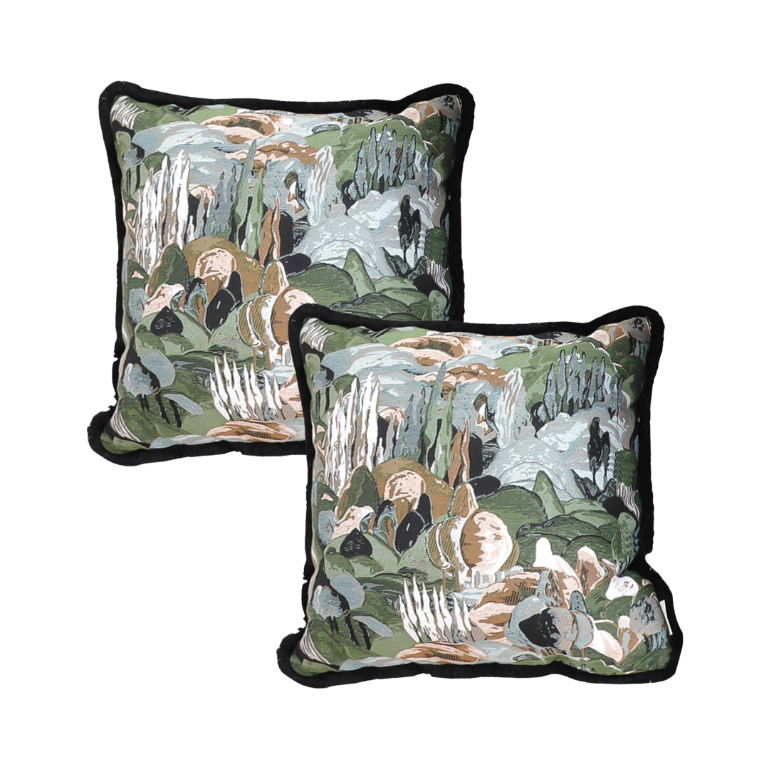 SOGA 2X 45cm Artistic Landscape Tapestry Pillow Case