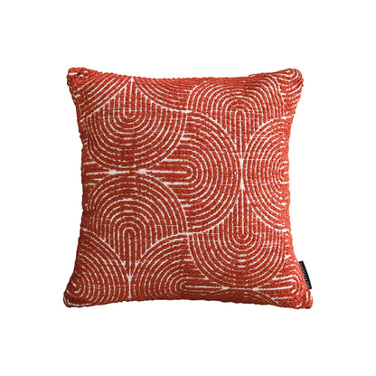 SOGA 30x50cm Cinnabar Burnt Orange Lumbar Pillowcase