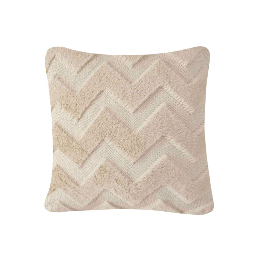 SOGA 45cm Chevron Earth Pillowcase