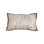 SOGA 30X50cm Neutral Wood-Texture Pillowcase