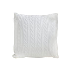 SOGA 45cm Cable Knit Pure Pillowcase
