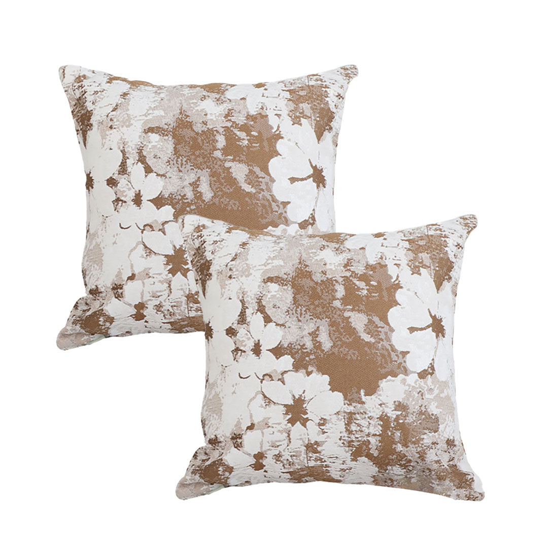 SOGA 2X 45cm Rustic Bloom Square Pillowcase