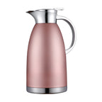 Soga 2.3L Rose Color 3-Layer Vacuum Insulated Stainless Steel Flask