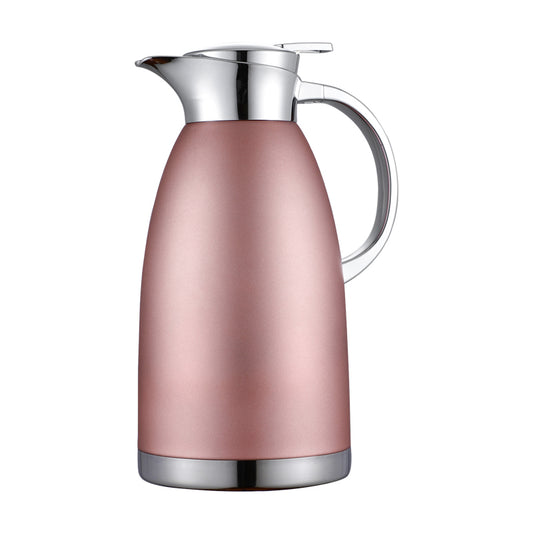 Soga 2.3L Rose Color 3-Layer Vacuum Insulated Stainless Steel Flask