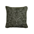 SOGA 45cm Modern Boho Green Tufted Pillowcase