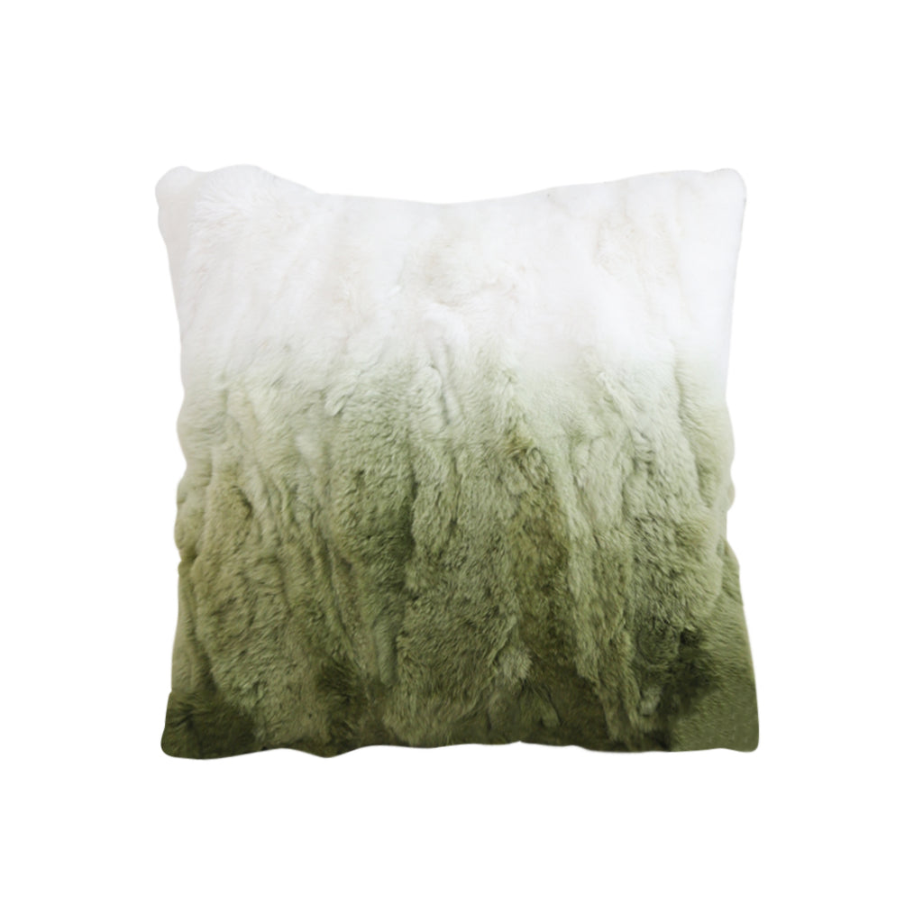 SOGA 45cm Ombre Faux Fur Pillowcase
